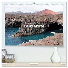 Kalender Die unwirkliche Welt von Lanzarote (hochwertiger Premium Wandkalender 2024 DIN A2 quer), Kunstdruck in Hochglanz von Andreas Janzen