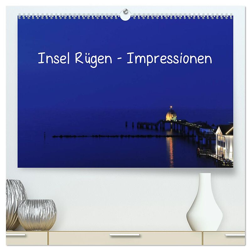 Insel Rügen - Impressionen (hochwertiger Premium Wandkalender 2024 DIN A2 quer), Kunstdruck in Hochglanz
