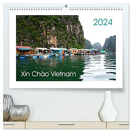 Kalender Xin Chào Vietnam (hochwertiger Premium Wandkalender 2024 DIN A2 quer), Kunstdruck in Hochglanz von Stefanie Degner / Visuelle Akzente Fotografie