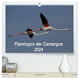 Kalender Flamingos der Camargue 2024 (hochwertiger Premium Wandkalender 2024 DIN A2 quer), Kunstdruck in Hochglanz von Photo-Pirsch Photo-Pirsch