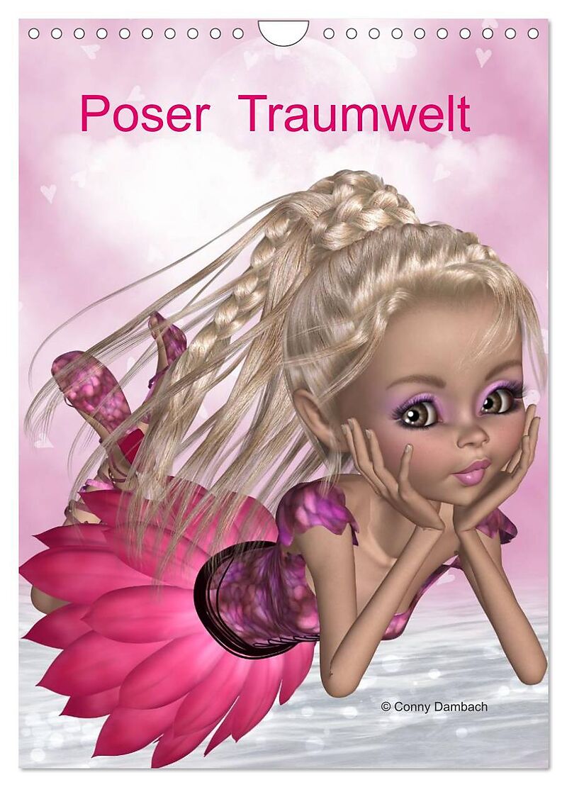 Poser Traumwelt (Wandkalender 2024 DIN A4 hoch), CALVENDO Monatskalender