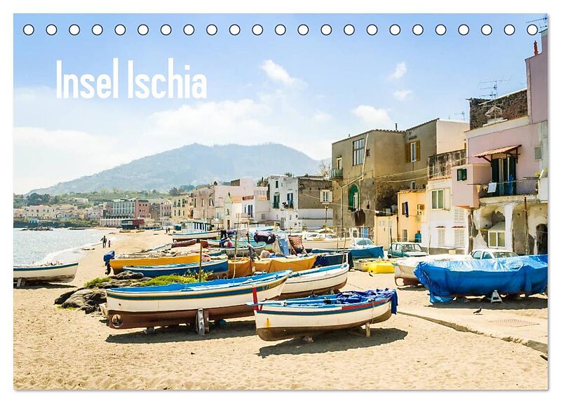 Insel Ischia (Tischkalender 2024 DIN A5 quer), CALVENDO Monatskalender