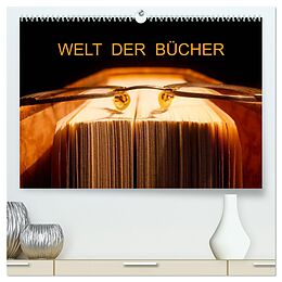 Kalender Welt der Bücher / CH-Version (hochwertiger Premium Wandkalender 2024 DIN A2 quer), Kunstdruck in Hochglanz von Thomas Jäger