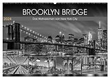 Kalender BROOKLYN BRIDGE Das Wahrzeichen von New York City (Wandkalender 2024 DIN A2 quer), CALVENDO Monatskalender von Melanie Viola