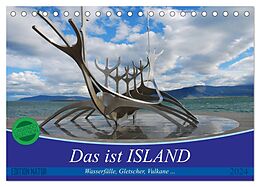 Kalender Das ist ISLAND (Tischkalender 2024 DIN A5 quer), CALVENDO Monatskalender von Philipp Burkart