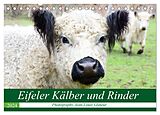 Kalender Eifeler Kälber und Rinder (Tischkalender 2024 DIN A5 quer), CALVENDO Monatskalender von Jean-Louis Glineur