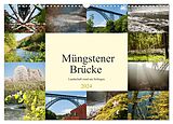 Kalender Müngstener Brücke - Landschaft rund um Solingen (Wandkalender 2024 DIN A3 quer), CALVENDO Monatskalender von Meike Bölts