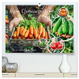 Kalender Mein Gemüsegarten - Ein Jahr knackig frisches Gemüse (hochwertiger Premium Wandkalender 2025 DIN A2 quer), Kunstdruck in Hochglanz von Anja Frost