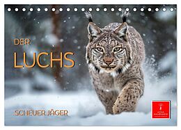 Kalender (Kal) Der Luchs - scheuer Jäger (Tischkalender 2025 DIN A5 quer), CALVENDO Monatskalender von Peter Roder