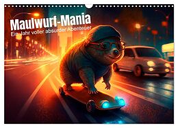 Kalender (Kal) Maulwurf Mania Ein Jahr voller absurder Abenteuer (Wandkalender 2025 DIN A3 quer), CALVENDO Monatskalender von artefacti artefacti