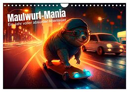 Kalender (Kal) Maulwurf Mania Ein Jahr voller absurder Abenteuer (Wandkalender 2025 DIN A4 quer), CALVENDO Monatskalender von artefacti artefacti