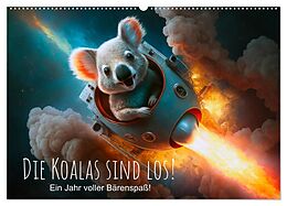 Kalender (Kal) Die Koalas sind los! Ein Jahr voller Bärenspaß (Wandkalender 2025 DIN A2 quer), CALVENDO Monatskalender von artefacti artefacti