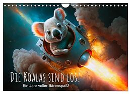 Kalender (Kal) Die Koalas sind los! Ein Jahr voller Bärenspaß (Wandkalender 2025 DIN A4 quer), CALVENDO Monatskalender von artefacti artefacti