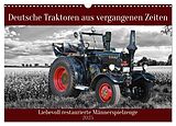 Kalender Deutsche Traktoren aus vergangenen Zeiten (Wandkalender 2025 DIN A3 quer), CALVENDO Monatskalender von Claudia Kleemann