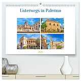 Kalender Unterwegs in Palermo (hochwertiger Premium Wandkalender 2025 DIN A2 quer), Kunstdruck in Hochglanz von Nina Schwarze