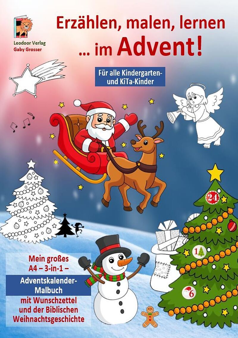 Erzählen, malen, lernen  im Advent!