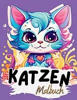 Kartonierter Einband Katzen Malbuch von Lucy´s Tier Malbücher