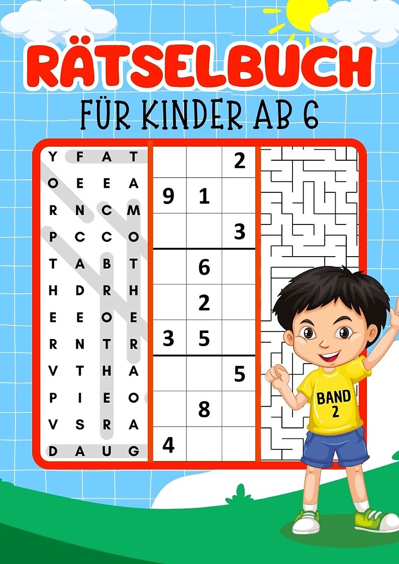Rätselbuch für Kinder - Band 2