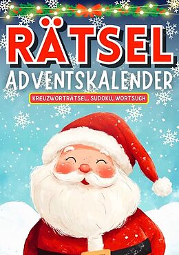 Kartonierter Einband Rätsel Adventskalender 2024  Weihnachtsgeschenk von Isamrätsel Verlag