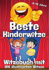E-Book (epub) Witzebuch für Kinder - 166 illustrierte Witze mit Cartoons in Farbe - E-Book Witzebuch von Cake Navarro
