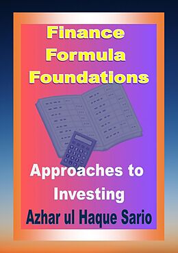 eBook (epub) Finance Formula Foundations de Azhar ul Haque Sario