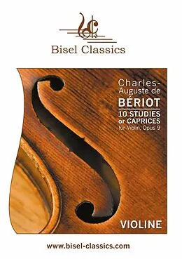 E-Book (epub) 10 Studies or Caprices for Violin, Opus 9 von Charles-Auguste de Bériot