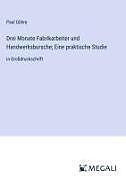 Drei Monate Fabrikarbeiter und Handwerksbursche; Eine praktische Studie
