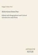 Fester Einband Selections from Poe von Edgar Allan Poe