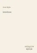 Kartonierter Einband Intentions von Oscar Wilde