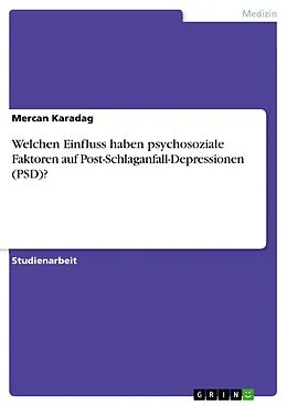 E-Book (pdf) Welchen Einfluss haben psychosoziale Faktoren auf Post-Schlaganfall-Depressionen (PSD)? von Mercan Karadag
