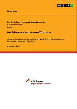 E-Book (pdf) Das Scheitern eines höheren CO2-Preises von Simon Hirzel