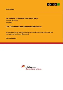 E-Book (pdf) Das Scheitern eines höheren CO2-Preises von Simon Hirzel