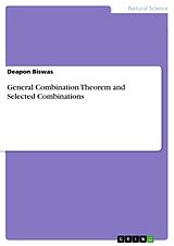 E-Book (pdf) General Combination Theorem and Selected Combinations von Deapon Biswas