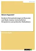 E-Book (pdf) Konkrete Herausforderungen in Ökonomie und Markt. Analyse wirtschaftlicher Perspektiven und politischer Maßnahmen von Melanie Pappendorf