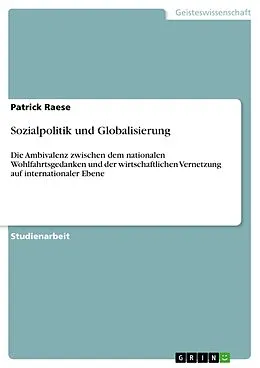 E-Book (pdf) Sozialpolitik und Globalisierung von Patrick Raese