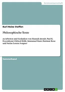 E-Book (pdf) Philosophische Texte von Karl-Heinz Steffen