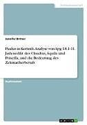 Paulus in Korinth. Analyse von Apg 18,1-11. Judenedikt des Claudius, Aquila und Priscilla, und die Bedeutung des Zeltmacherberufs