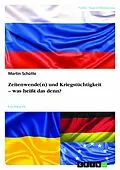 E-Book (pdf) Zeitenwende(n) und Kriegstüchtigkeit - was heißt das denn? von Martin Schütte