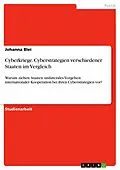 E-Book (pdf) Cyberkriege. Cyberstrategien verschiedener Staaten im Vergleich von Johanna Blei