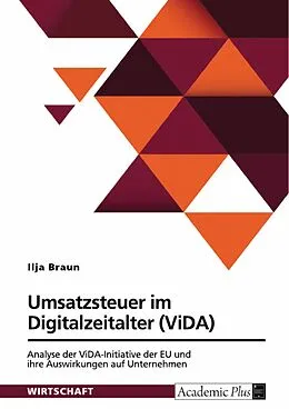 E-Book (pdf) Umsatzsteuer im Digitalzeitalter (ViDA) von Ilja Braun