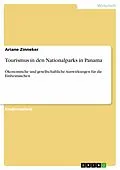 E-Book (pdf) Tourismus in den Nationalparks in Panama von Ariane Zinneker