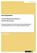 E-Book (pdf) Soziale Marktwirtschaft vs. Donut-Ökonomie von Sara Schumacher