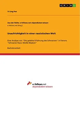E-Book (pdf) Unaufrichtigkeit in einer rassistischen Welt von Yi Ling Pan