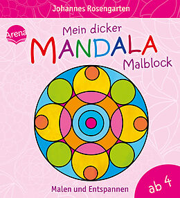 Paperback Mein dicker Mandala-Malblock de Johannes Rosengarten
