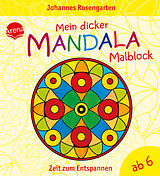 Paperback Mein dicker Mandala-Malblock von Johannes Rosengarten