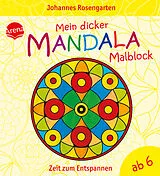 Paperback Mein dicker Mandala-Malblock von Johannes Rosengarten