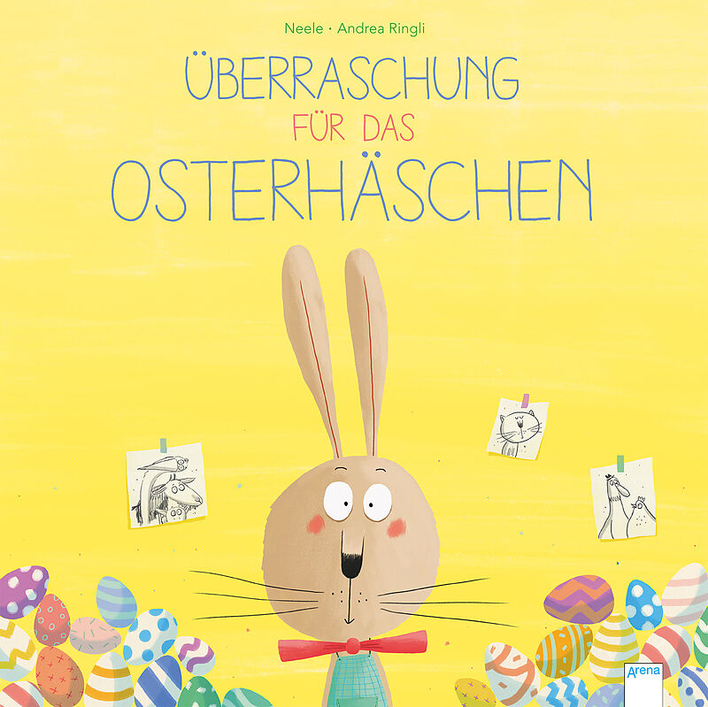 Überraschung für das Osterhäschen