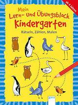 Paperback Mein Lern- und Übungsblock Kindergarten. Rätseln, Zählen, Malen von Helen Seeberg