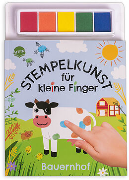 Set mit div. Artikeln (Set) Stempelkunst für kleine Finger. Bauernhof von Hinkler