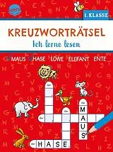 Paperback Kreuzworträtsel. Ich lerne lesen (1. Klasse) von Barbara Geßner